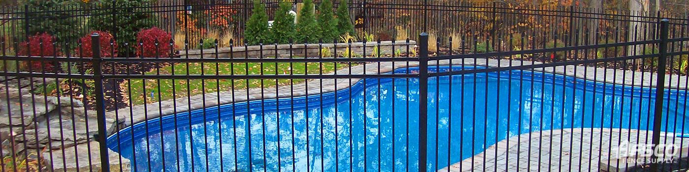 Ornamental Pool Fence by AFSCO Fence